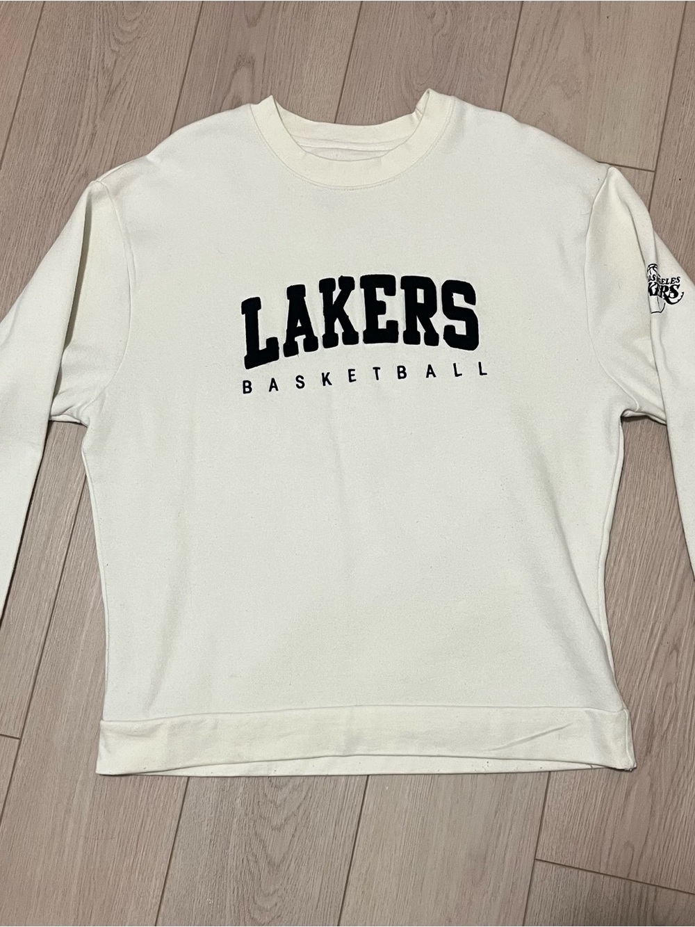 Basketball Crewneck Sweater - off White